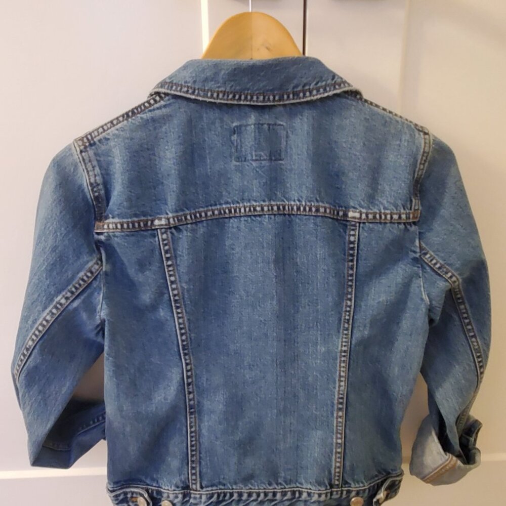 **SOLD in BUNDLE* Banana Republic Blue Denim jacket - Picture 2 of 5